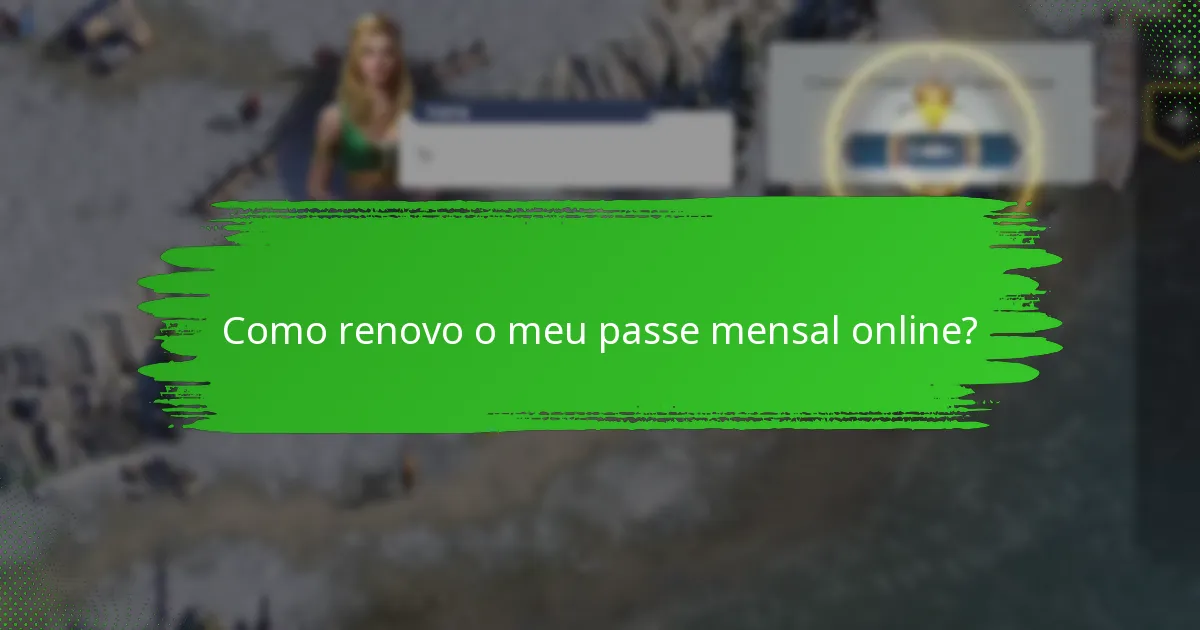 Como posso poupar dinheiro nas renovações do meu passe mensal?