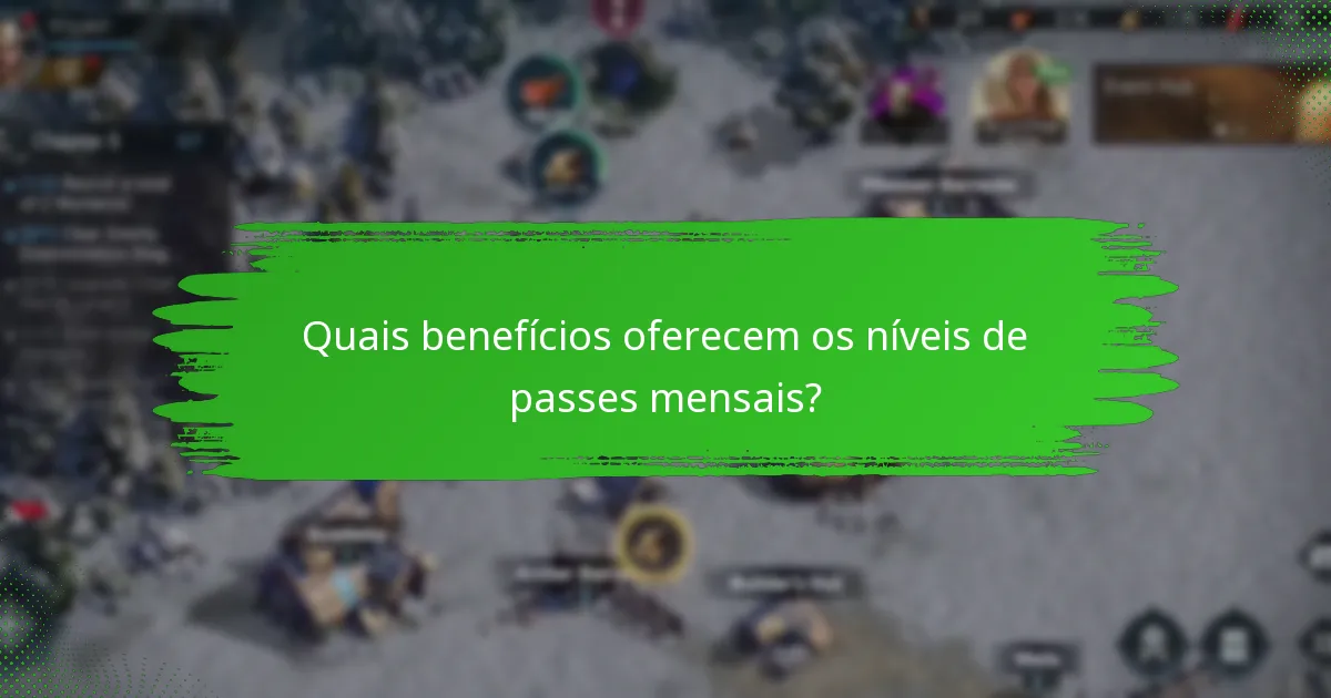 Como é estruturada a precificação para os níveis de passes mensais?